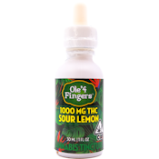 Sour Lemon 1000mg Tincture - Ole' 4 Fingers