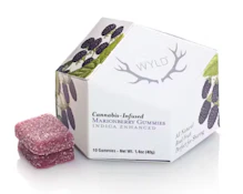 MARIONBERRY INDICA ENHANCED GUMMIES - 100 MILLIGRAMS