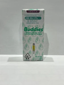 Buddies - Forbidden Zkittlez 1g Distillate Cart  - Buddies