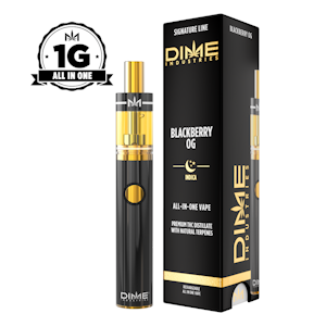 Dime Industries - Dime Industries - AIO - Blackberry OG Vape Cartridge - 1G