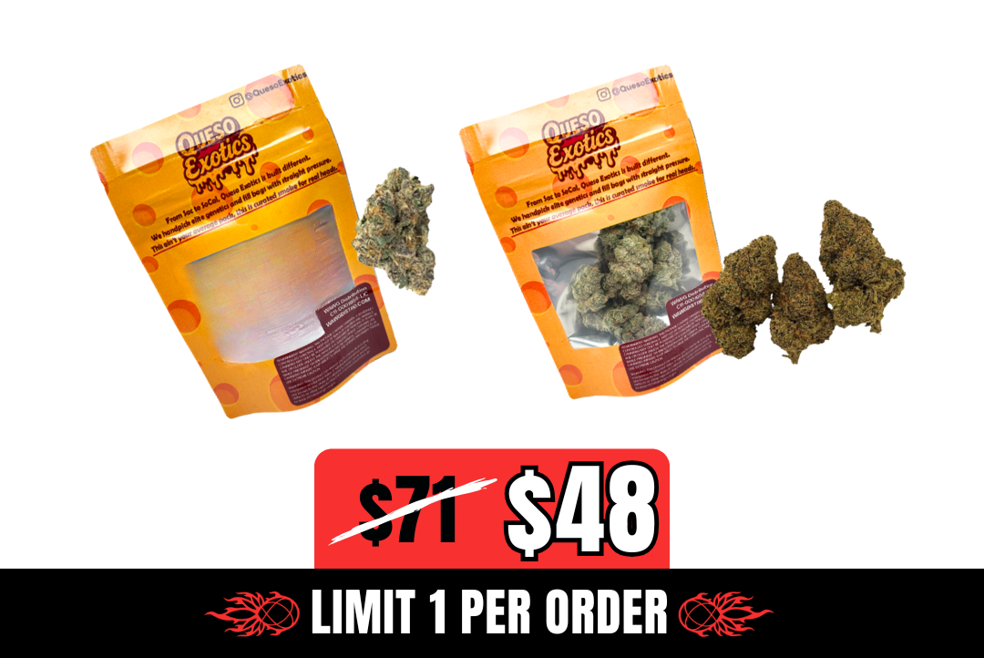 32% off 7.5 Queso Exotics Flower Bundle picture