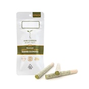 Raw Garden- Runtz (3) Crushed Diamond Infused Joints