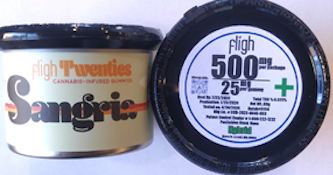 FLIGH -Sangria *Medical* Gummies (20pc / 500mg) - Hybrid
