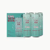 [CANN] THC Drink 4 PACK - 5mg - Cranberry Sage