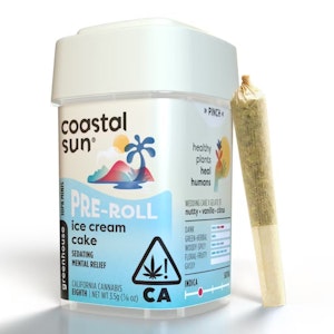 COASTAL SUN - 10pk - Ice Cream Cake - 3.5g (IH) - Coastal Sun