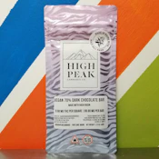 High Peak 110mg Hash Rosin Vegan Dark Chocolate Bar