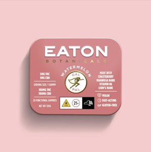 EATON BOTANICALS - Eaton Botanicals | Edible | Gummies - Watermelon Gal Pal | 100mg  20