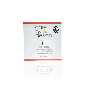 CARE BY DESIGN - CARE BY DESIGN - Capsule - 1:1 Soft Gel - Single Serving - 10MG