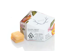 WYLD: Peach 2:1 (CBD:THC) Hybrid Enhanced Gummies 100mg:50mg
