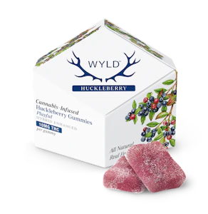 WYLD - Huckleberry Hybrid Enhanced Gummies | 10-pack