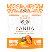 Kanha 100mg Mango Indica Gummies