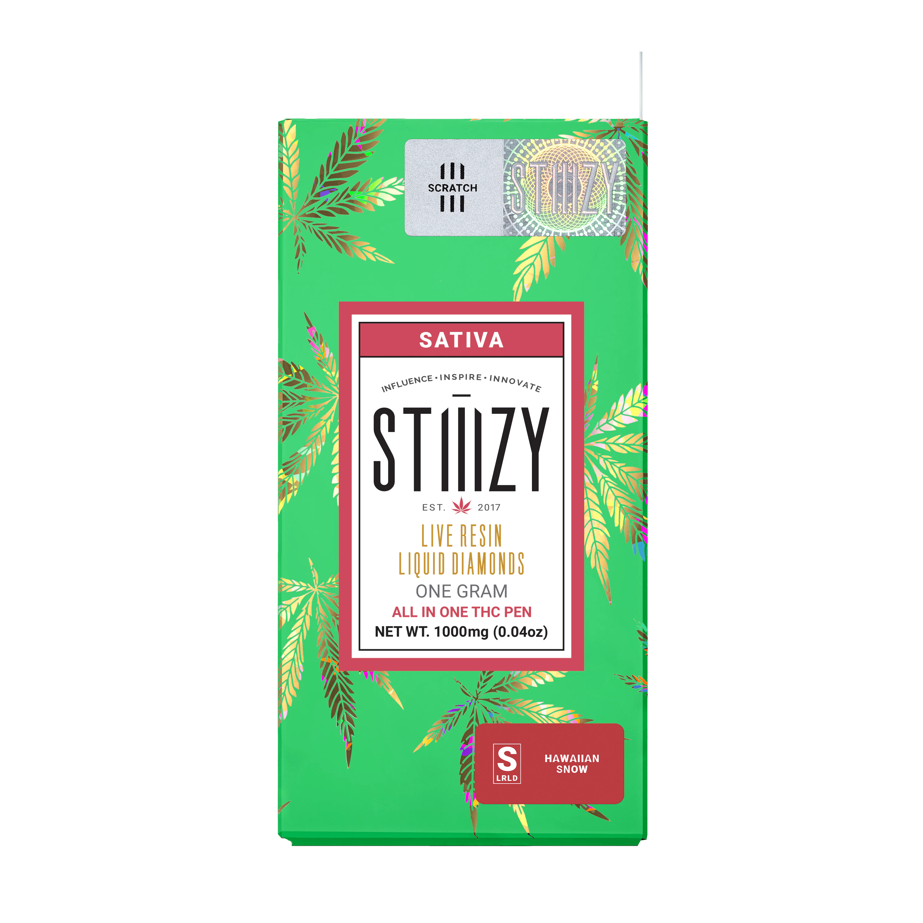 STIIIZY - Vape - HAWAIIAN SNOW 1G Liquid Diamond All-In-One Main Image