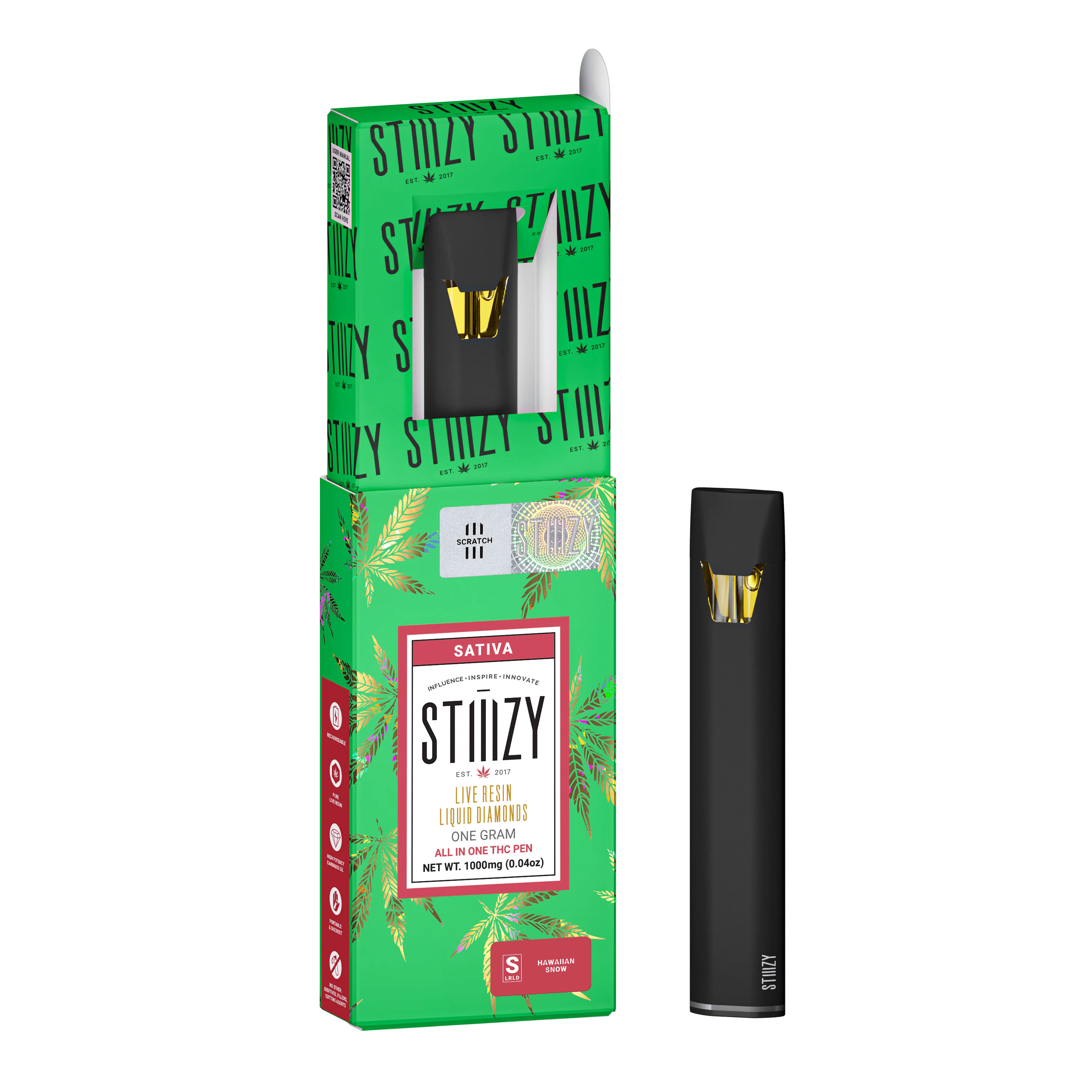 STIIIZY - STIIIZY | Green Crack | AIO Liquid Diamonds - 1g Main Image