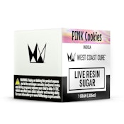 [WEST COAST CURE] Live Resin Sugar - 1g - Pink Cookies (H)