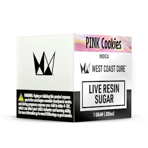 West Coast Cure - [West Coast Cure] Live Resin Sugar - 1g - Pink Cookies (I)
