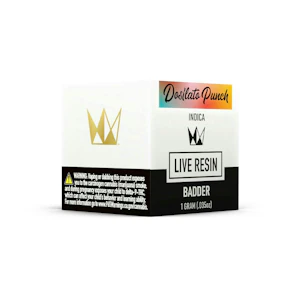 West Coast Cure - 1g West Coast Cure Live Resin Badder - Dosilato Punch 66%