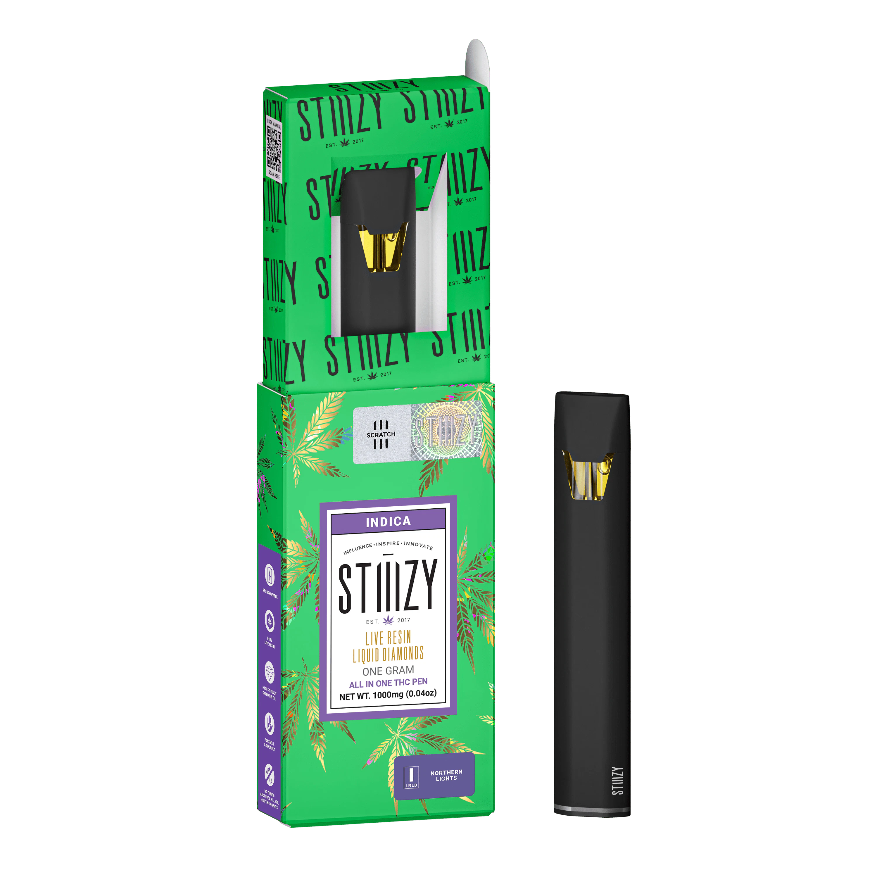 STIIIZY - STIIIZY NORTHERN LIGHTS 1G LQD All-In-One Main Image