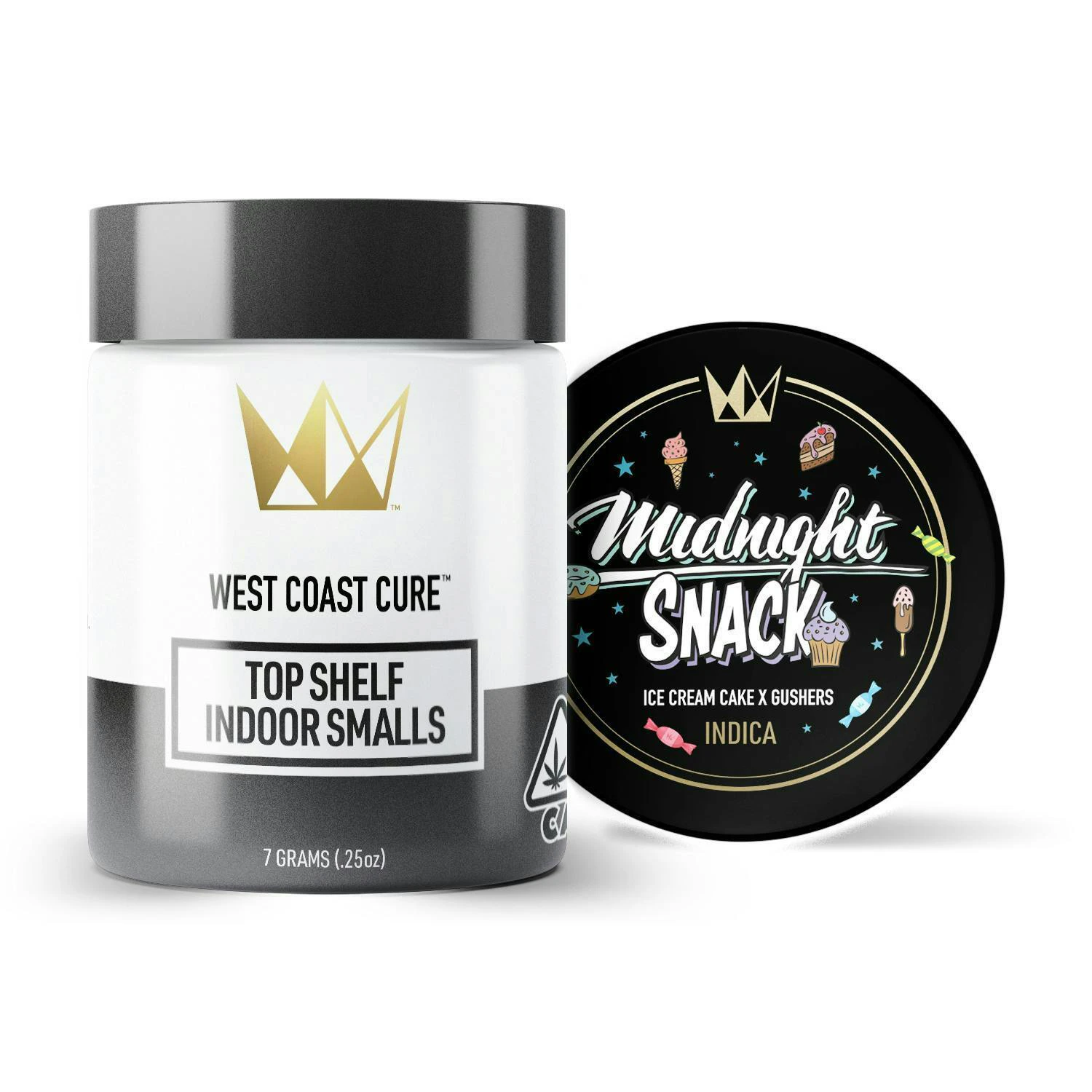 West Coast Cure - WCC | Flower | Top Shelf Indoor | Midnight Snack | 3.5g Main Image