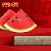 Good News | Infused Preroll | Friyay Watermelon | 1g