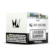 WCC Diamonds 1g - Mango Haze 83%