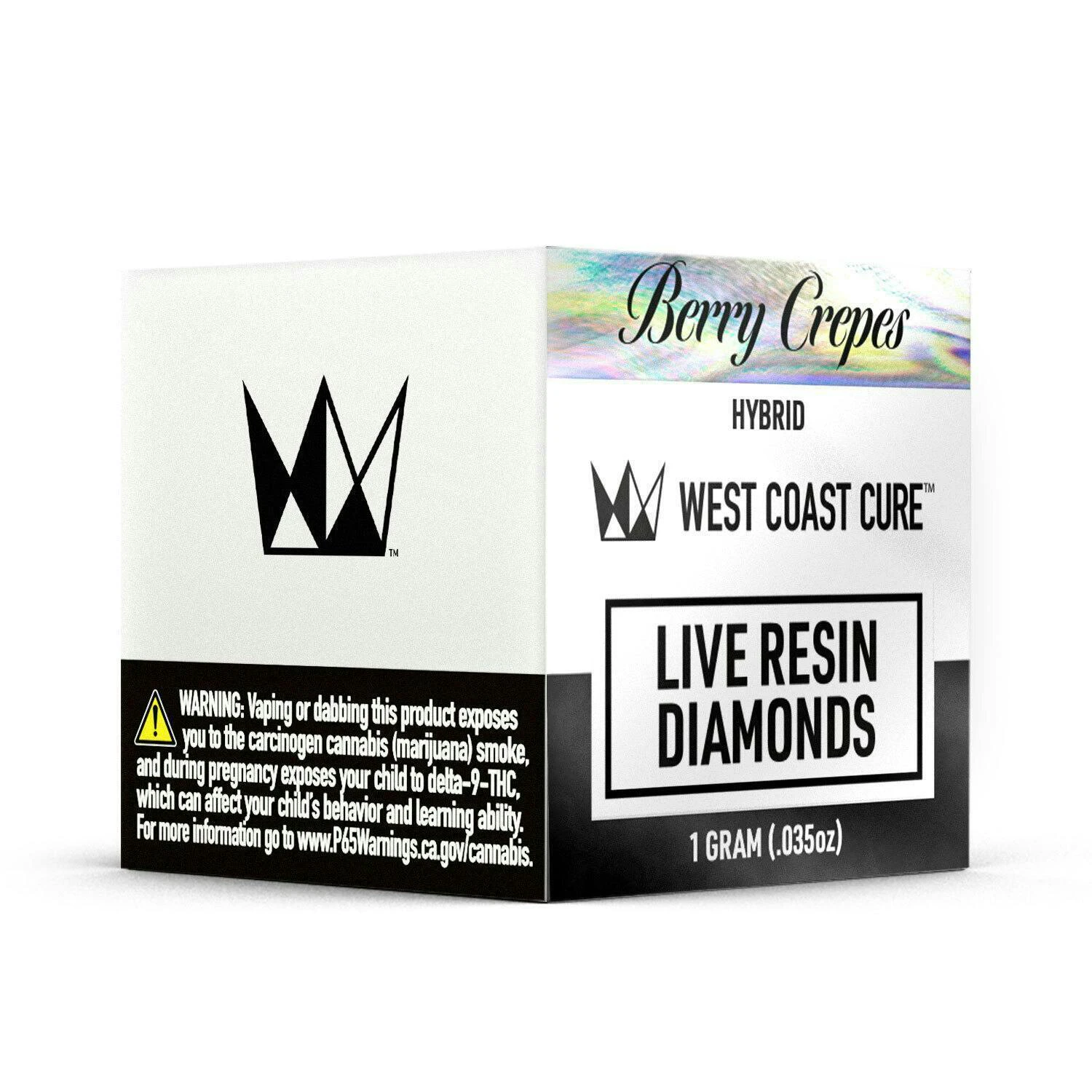 West Coast Cure - West Coast Cure - Concentrate - Live Resin Diamonds - Berry Crepes - 1g Main Image