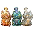 5.5" Electro Plated Mini Cat Water Pipe