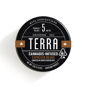 Kiva Confections - Kiva | Terra  Dark Chocolate Espresso Beans