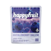 Happy Fruit - Huckleberry Dream Distillate Gummies 5pk 100mg