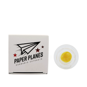 Paper Planes Extracts - 1g Ghost Chem Live Resin Badder - Paper Planes