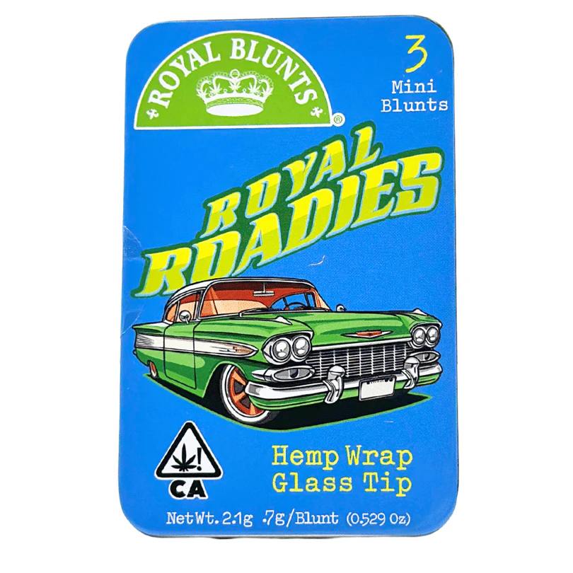 Royal Blunts - Royal Blunts - Preroll - Roadies - Black Cherry Gelato - 3 Pack Main Image