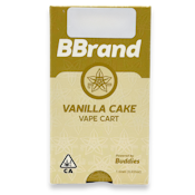 Buddies - Bbrand - Vanilla Cake - Vape Cart - 1.0g