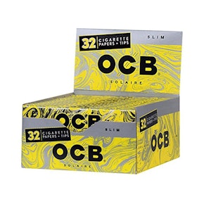 OCB Solaire - King Size Slims + Tips