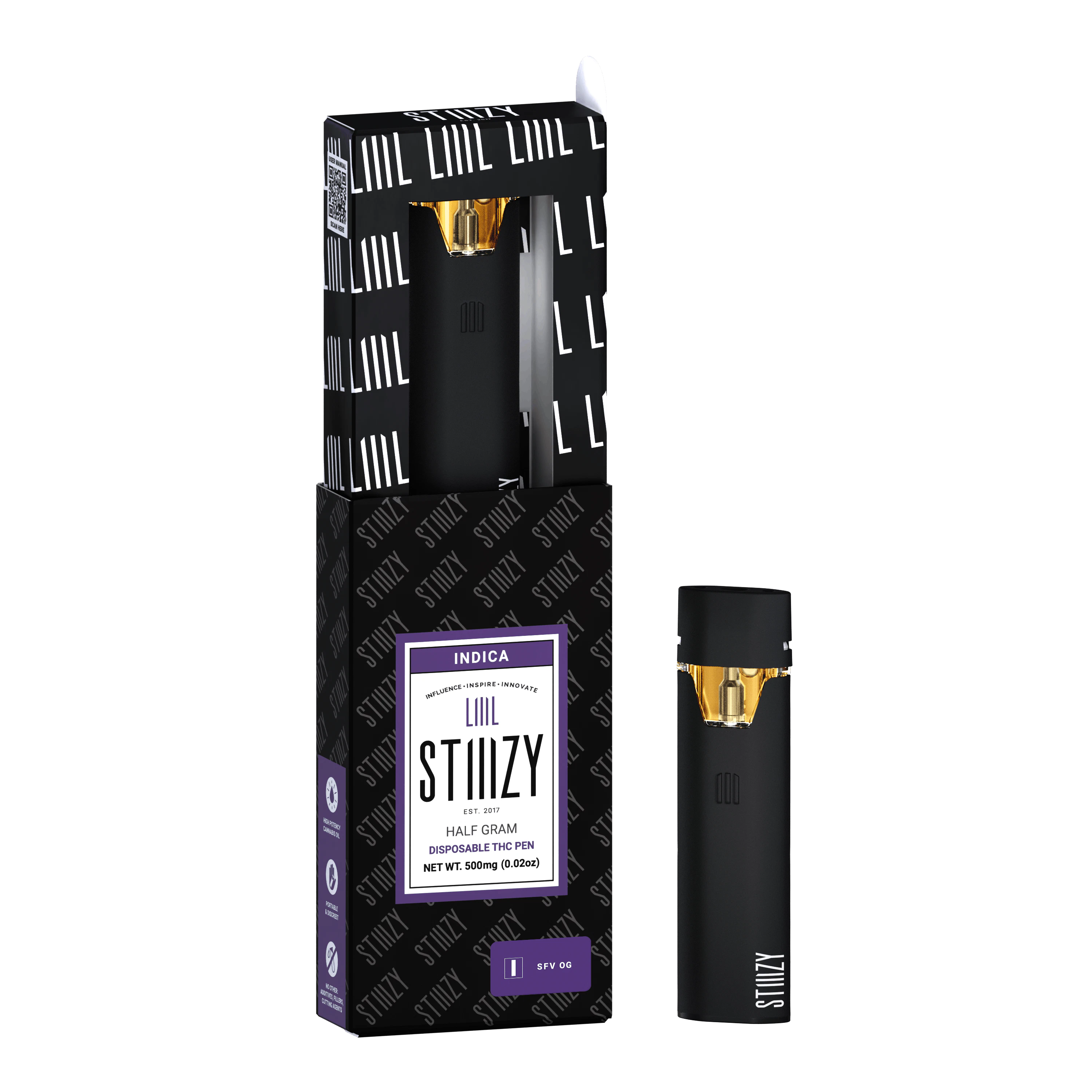 STIIIZY - STIIIZY | SFV OG | All-In-One LIIIL Vape | 0.5g Main Image