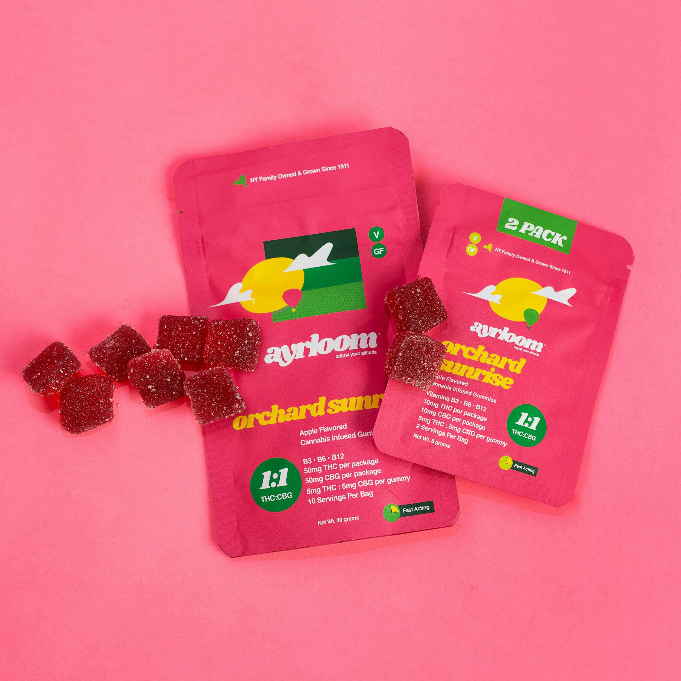 ayrloom - Orchard Sunrise 1:1 Gummies 10 Pack| E20 Main Image