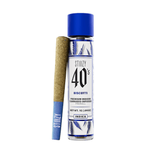 Stiiizy - - BISCOTTI - 1G 40's Infused Preroll