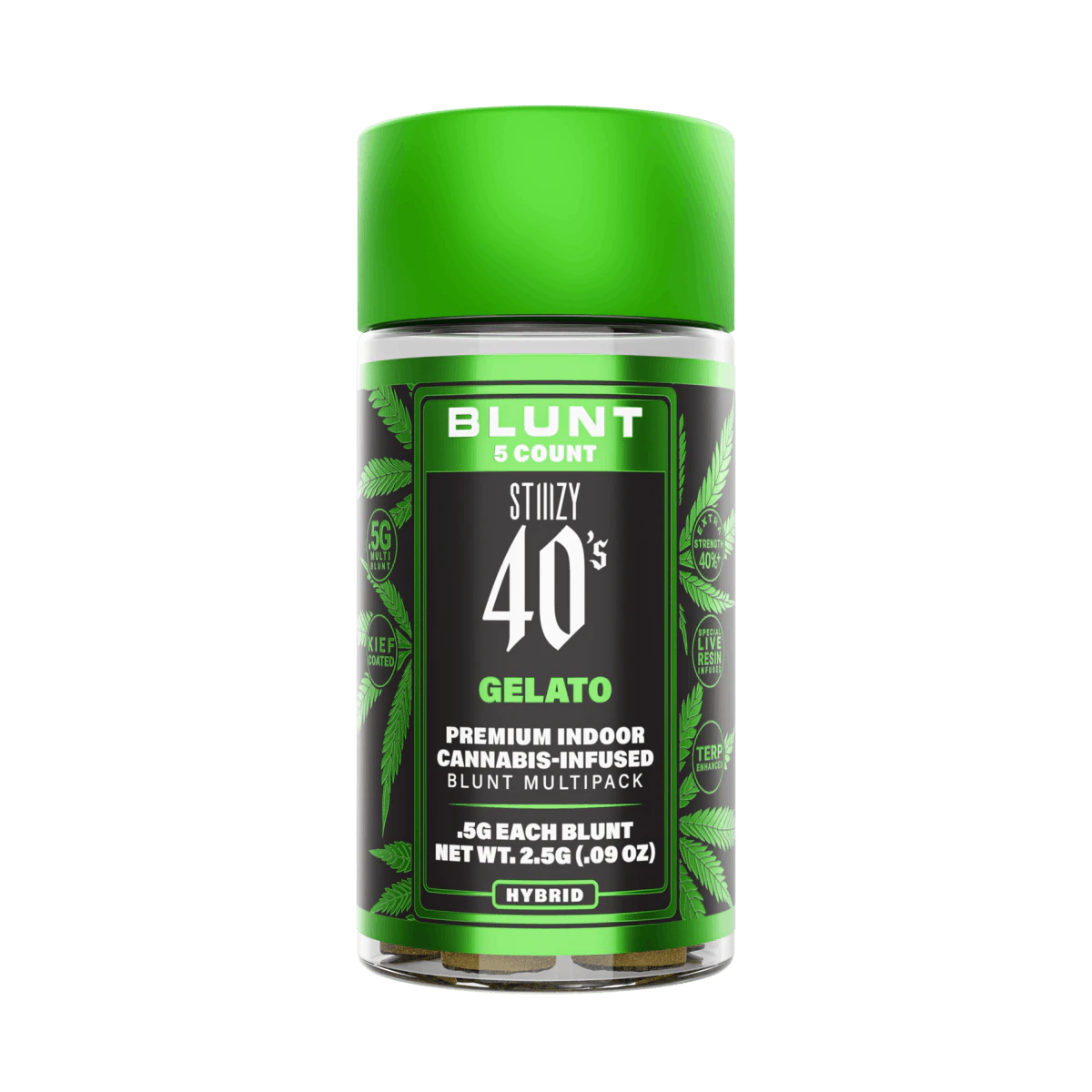 STIIIZY - GELATO - .5G 40's Infused Mini Blunt 5 Pack Main Image