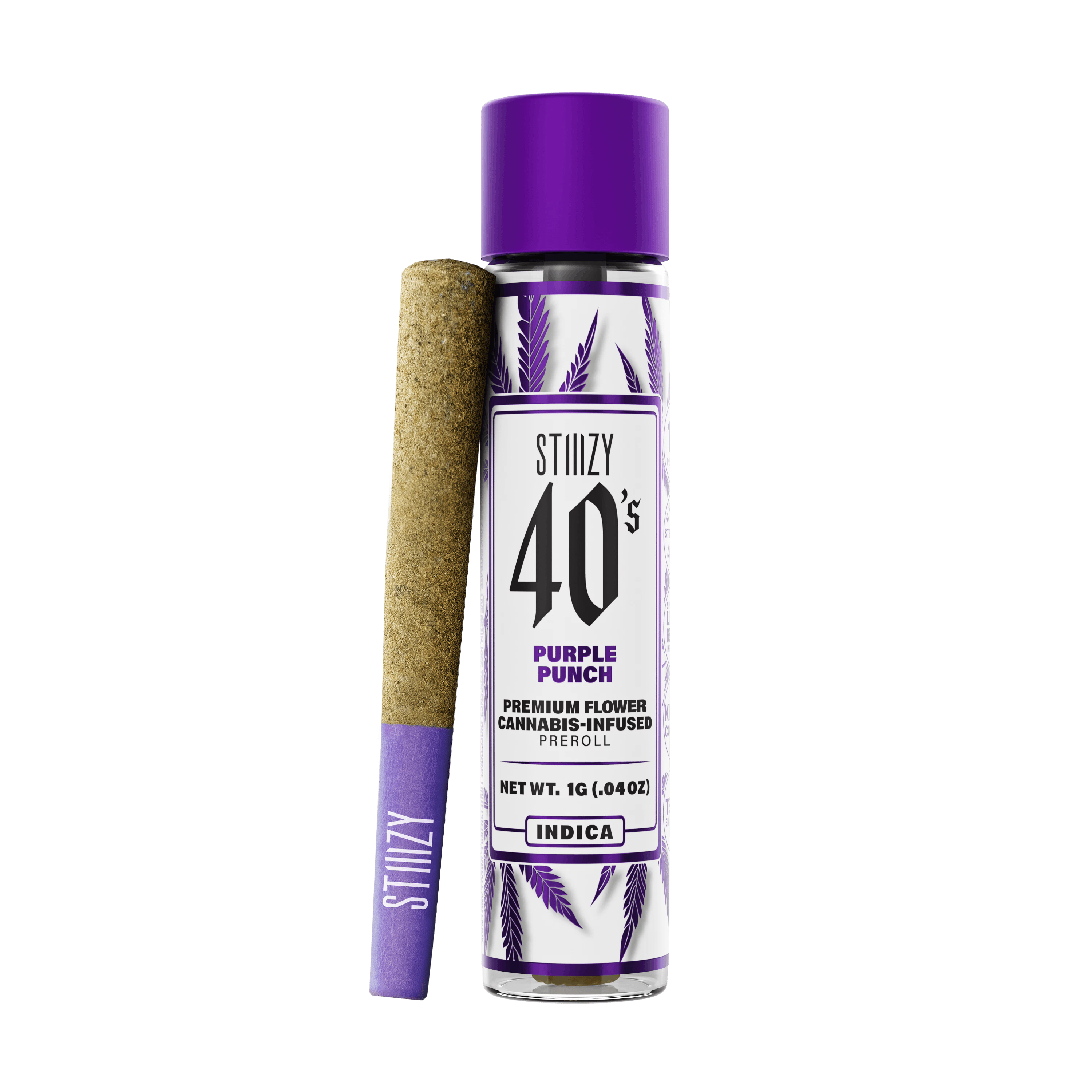 STIIIZY - STIIIZY | Purple Punch | Infused 40's Preroll - 1g Main Image