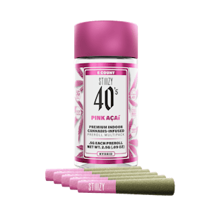 STIIIZY - STIIIZY - Infused PreRoll 5pk 2.5g - Pink Acai