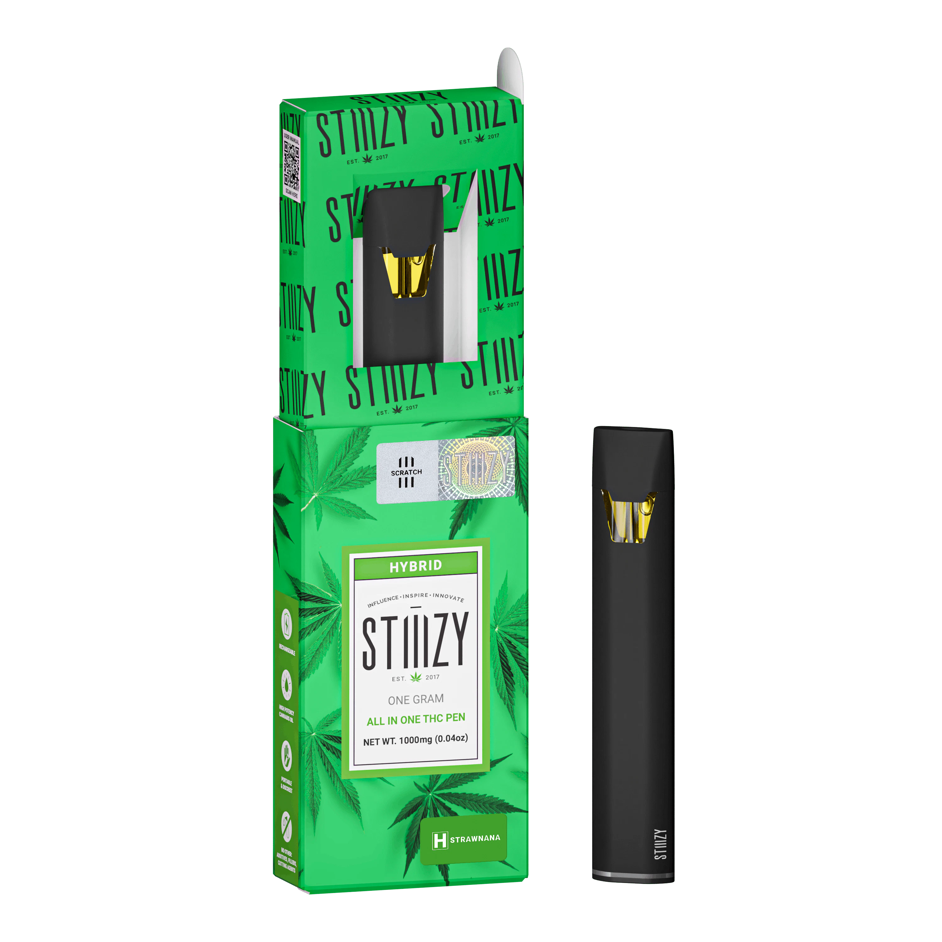STIIIZY - STIIIZY - Disposable - Strawnana - 1g Main Image