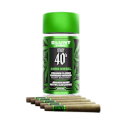 Sour Diesel | Infused Indoor 40's Mini Blunts 5-Pack | 2.5g
