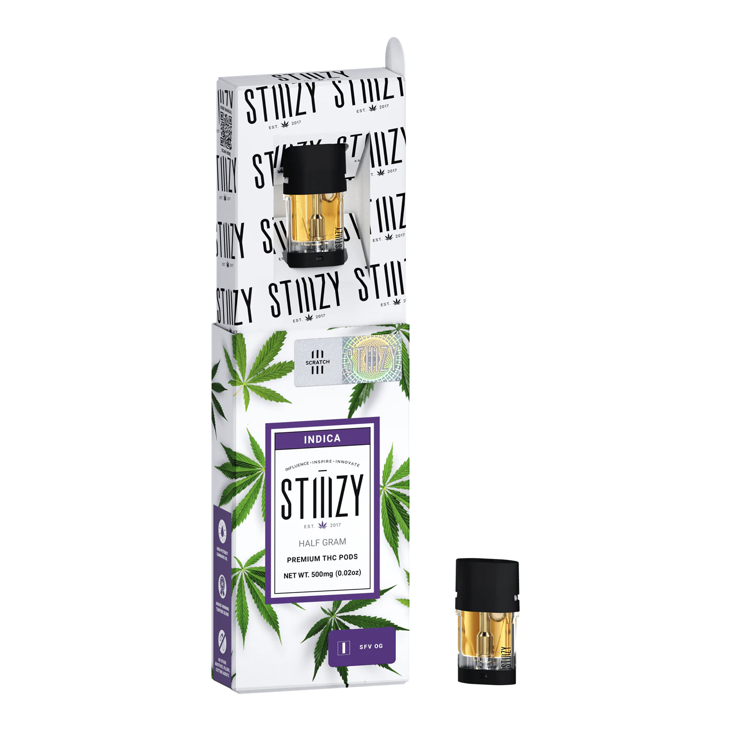 STIIIZY - STIIIZY | SFV OG - POD | CARTRIDGE | .5G Main Image