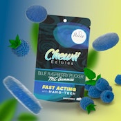 Blue Razz - 200mg Fast Acting Gummies by Chewii