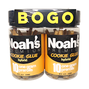 Noah's Premium BOGO 10pk Prerolls 20g Cookie Glue 