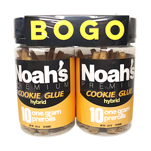 Noahs Premium BOGO - Noah's Premium BOGO Preroll Pack 20g Cookie Glue 