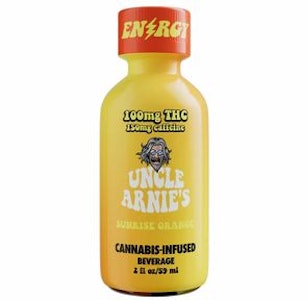 UNCLE ARNIE'S - [Uncle Arnie's] THC Shot - 100mg - Sunrise Orange (S)