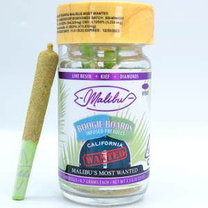 Malibu - Malibu's Most Wanted Boogie Boards 3.5g Infused Pre-rolls 5pk - Malibu