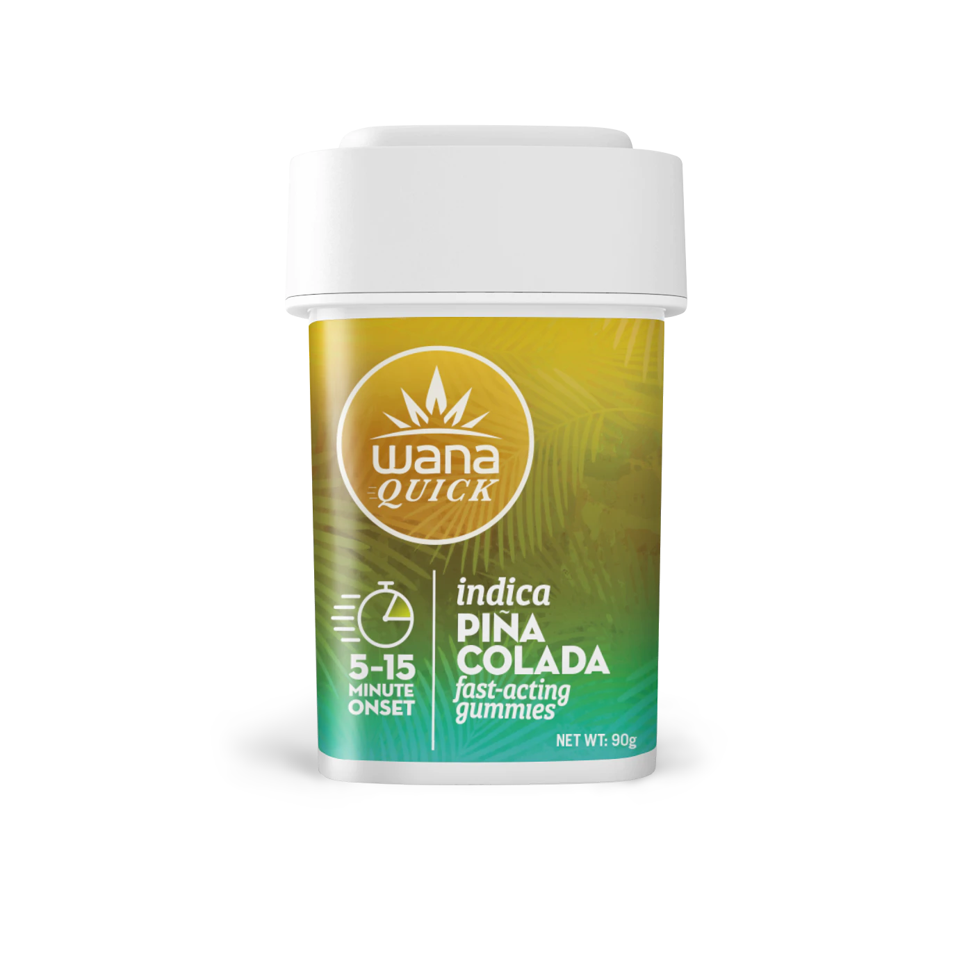 WANA - WANA | 10pk Gummies | Quick Pina Colada | 100mg Main Image