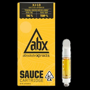 ABSOLUTE XTRACTS - XJ-13 - Sauce Cart - 1g (SH) - ABX