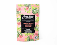 100mg THC Watermelon Fruit Chews (10mg - 10 pack) - Smokiez