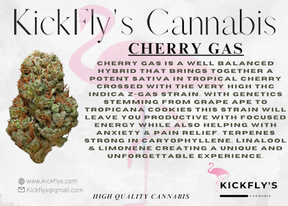 Kickfly Cannabis - Kickfly | Cherry Gas | 3.5g
